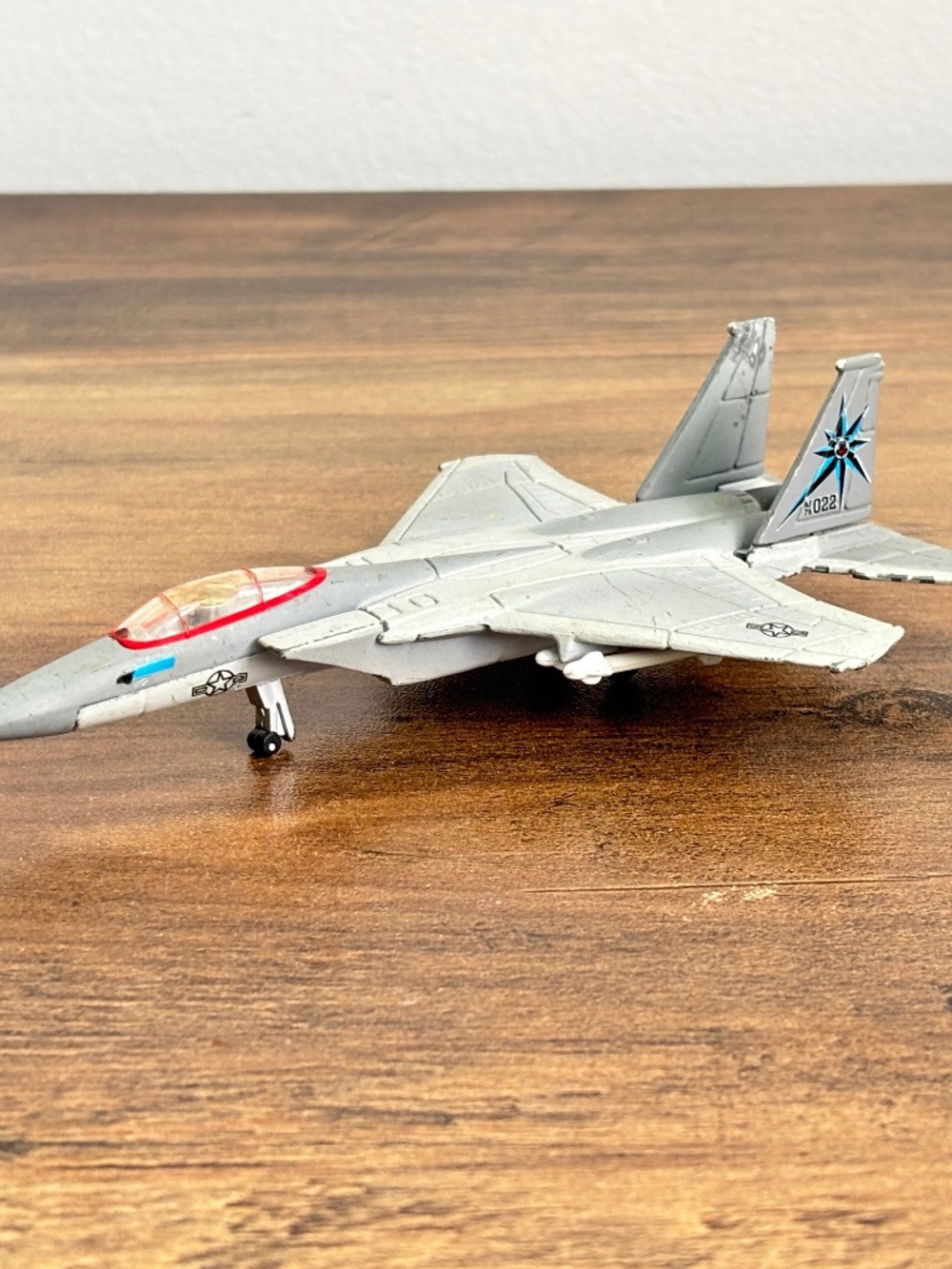 Maisto Diecast U.S. Airforce F-15 Eagle Fighter Jet Plane Model 5" Toy AF 76 022